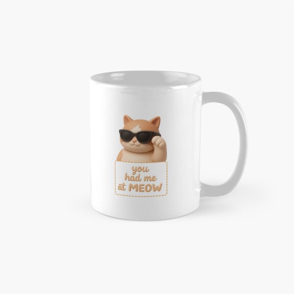 Item preview, Funny Ginger Cat 3D Clay Sticker - Cat Pun Quote designed and sold by thazinart.