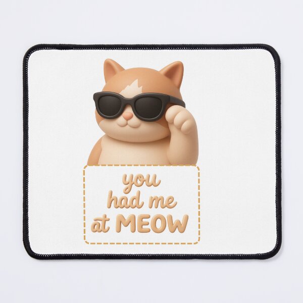 Item preview, Funny Ginger Cat 3D Clay Sticker - Cat Pun Quote designed and sold by thazinart.