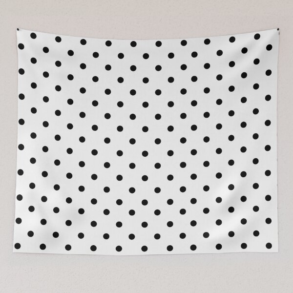 Item preview, Classic Black Polka Dot Pattern designed and sold by reanacreations.