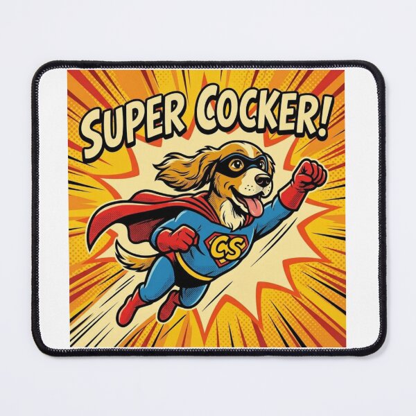 Item preview, Super Hero Golden Cocker Spaniel designed and sold by DLFBOY66.