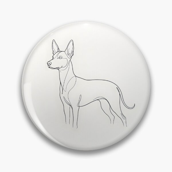 Item preview, Azawakh Dog Line Art designed and sold by Day Dreamer.