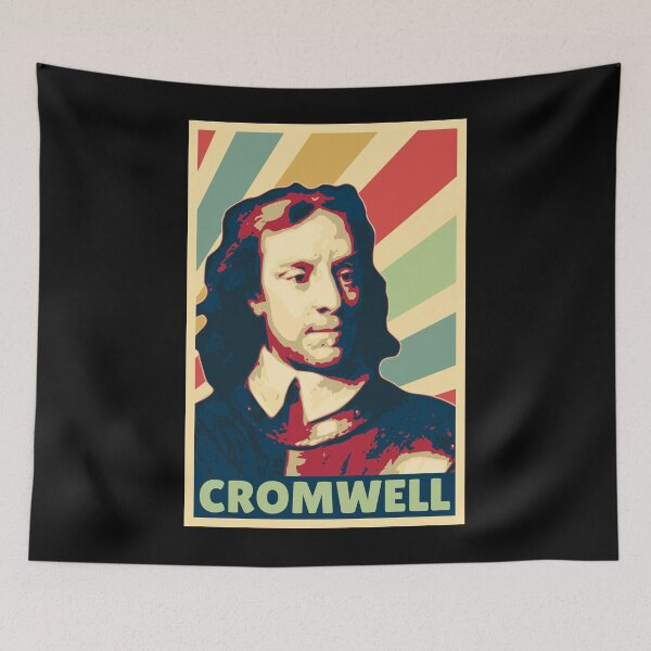 Item preview, Oliver Cromwell Pop Art Portrait | Lord Protector designed and sold by marke770.