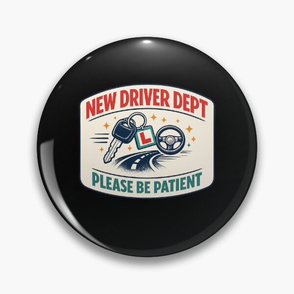 Item preview, New Driver Dept Please Be Patient designed and sold by Concrete Coffee Studio.