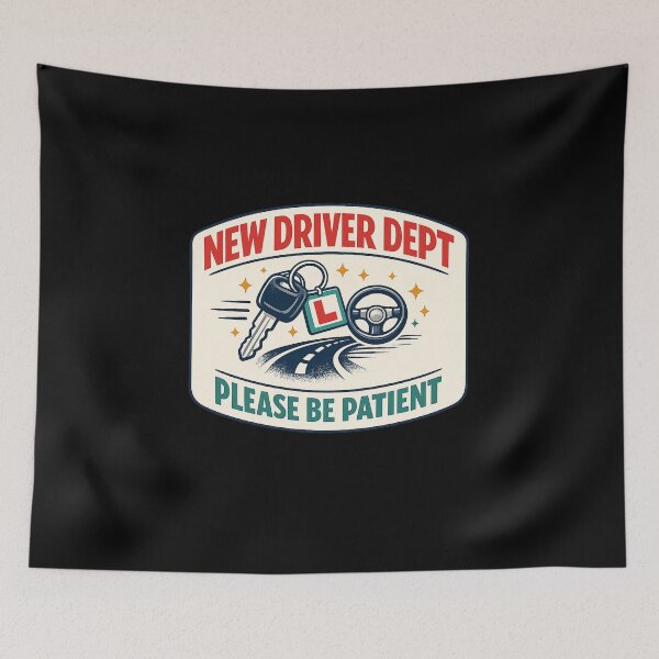 Item preview, New Driver Dept Please Be Patient designed and sold by Concrete Coffee Studio.