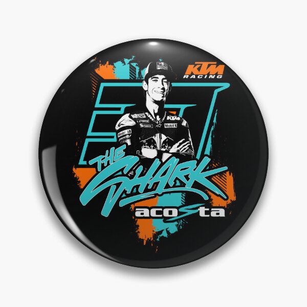 Item preview, Pedro Acosta 37 The Shark Red Bull KTM Factory Racing Spain (Spanish Rider) designed and sold by Stotee.