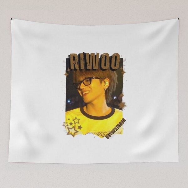 Item preview, BoyNextDoorr Riwoo Kpop Boy group digital art korean pop art designed and sold by AJUNICE STUDIO.