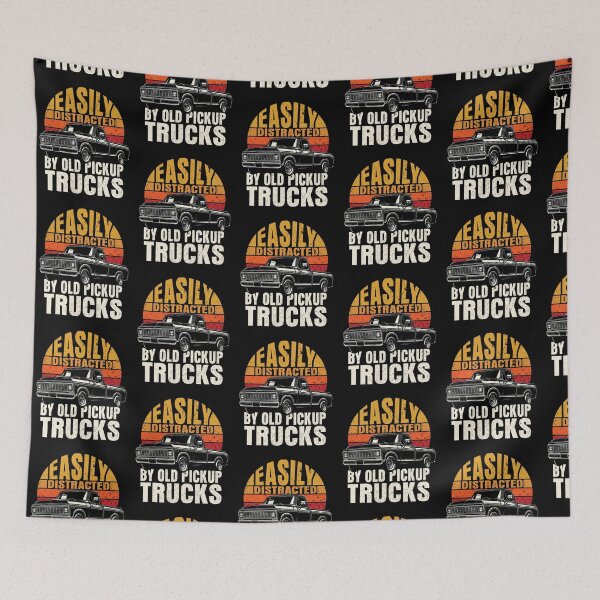 Item preview, Easily distracted by old pickup truck designed and sold by Tiny-Love ⭐⭐⭐⭐⭐.