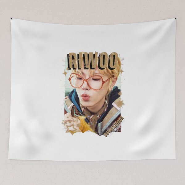 Item preview, BoyNextDoorr Riwoo Kpop Boy group digital art korean pop art designed and sold by AJUNICE STUDIO.