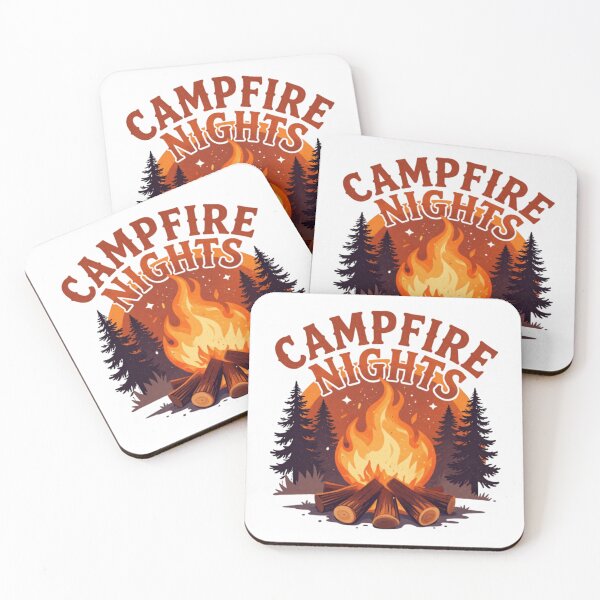 Item preview, Campfire Nights designed and sold by MarketMint.