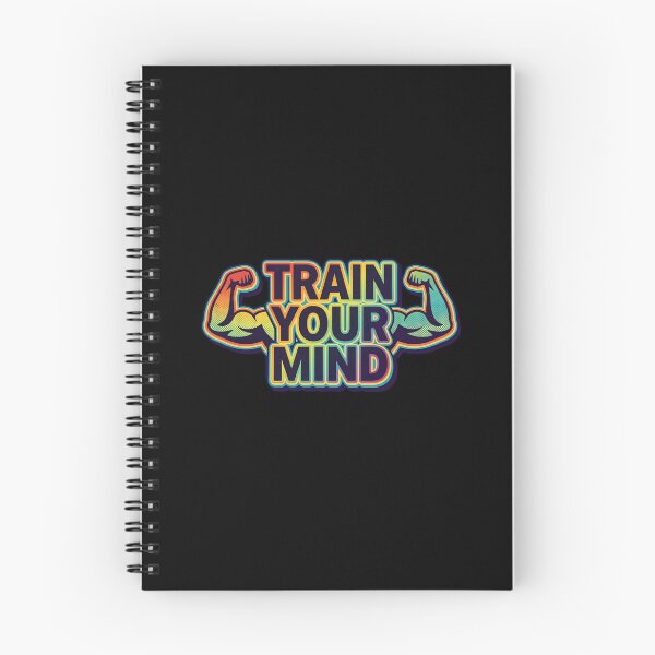 Item preview, Train Your Mind Retro Motivation designed and sold by creativerooney.