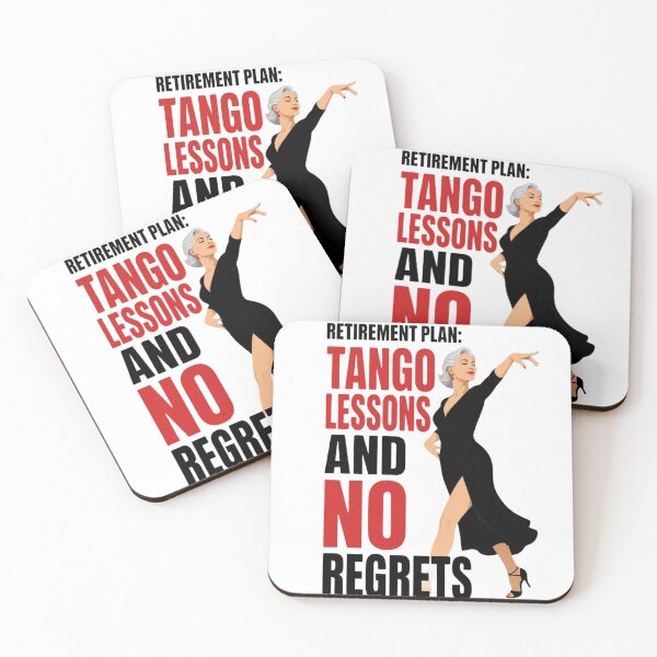 Item preview, Tango Lessons" Elegant Retirement Plan Shirt designed and sold by Print Loft.