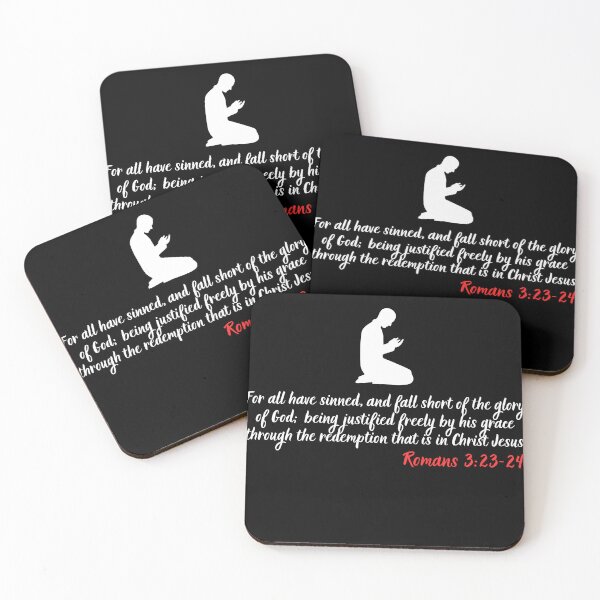 Item preview, Romans 3:23-24 All Have Sinned Bible Verse designed and sold by Kuzmier.