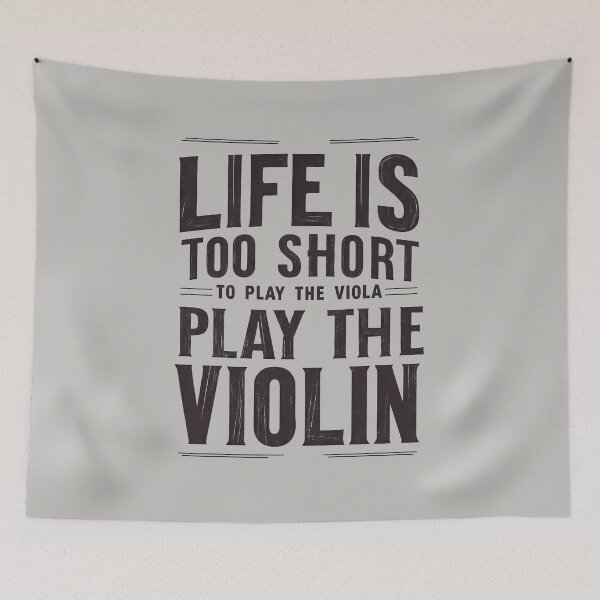 Item preview, Funny Violin Quote for Musicians - Philharmonic Orchestra designed and sold by Art-Arcade6.