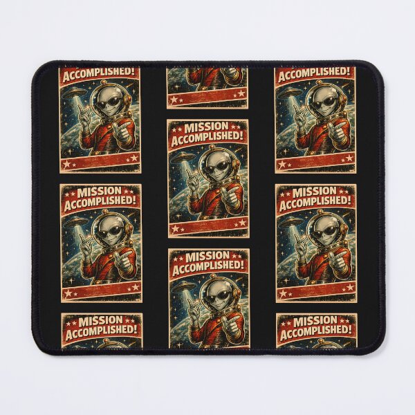 Item preview, Vintage Sci Fi UFO Cool Male Gray Alien Poster designed and sold by Genius Geek.