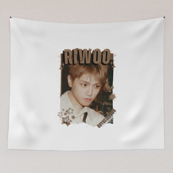 Item preview, BoyNextDoorr Riwoo Kpop Boy group digital art korean pop art designed and sold by AJUNICE STUDIO.