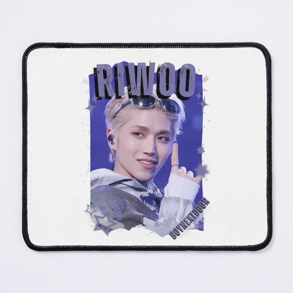 Item preview, Copy of BoyNextDoorr Riwoo Kpop Boy group digital art korean pop art designed and sold by AJUNICE STUDIO.