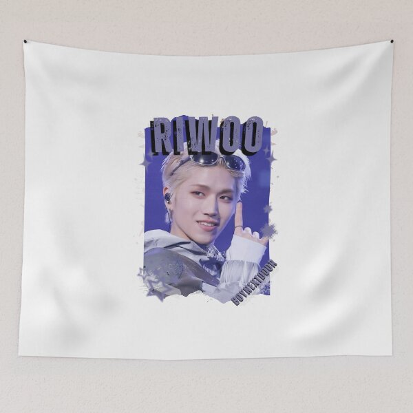 Item preview, Copy of BoyNextDoorr Riwoo Kpop Boy group digital art korean pop art designed and sold by AJUNICE STUDIO.