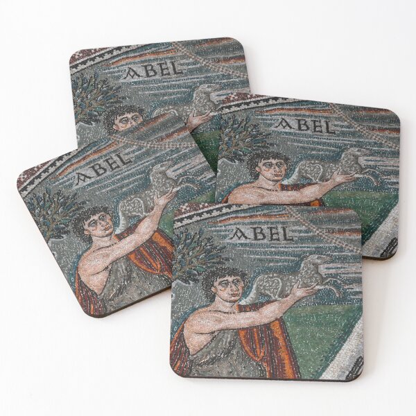 Item preview, Abel offers lamb to god in Byzantine mosaic designed and sold by TerryKerrImages.
