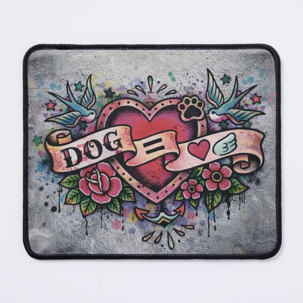 Item preview, Dog is Love designed and sold by RockabunnyShop.