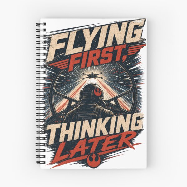 Item preview, Flying First, Thinking Later | Funny Adventure Quote | Travel & Fantasy T-Shirt designed and sold by rushaib.