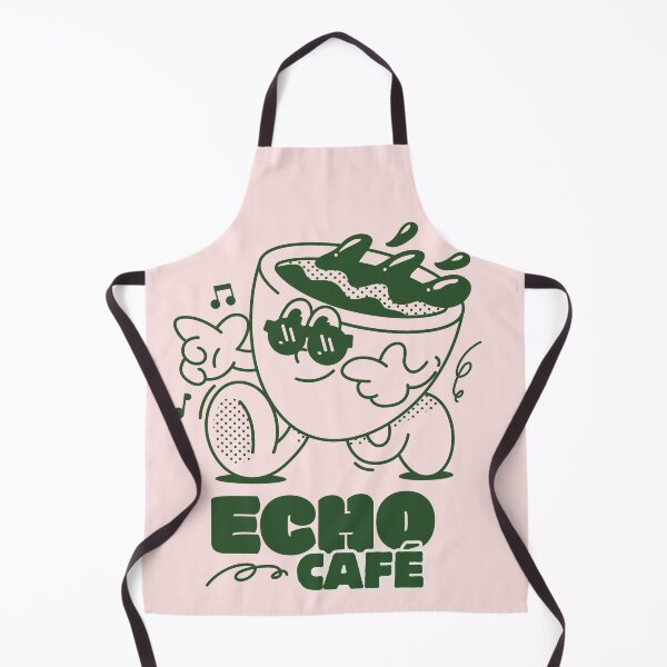 Item preview, Echo Café Minimal Aesthetic Coffee Design designed and sold by DZ Vibe Studio.