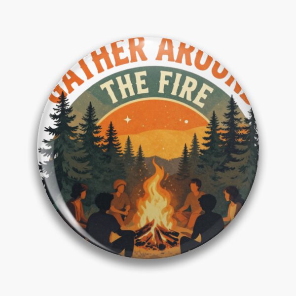 Item preview, Gather Around The Fire designed and sold by MarketMint.