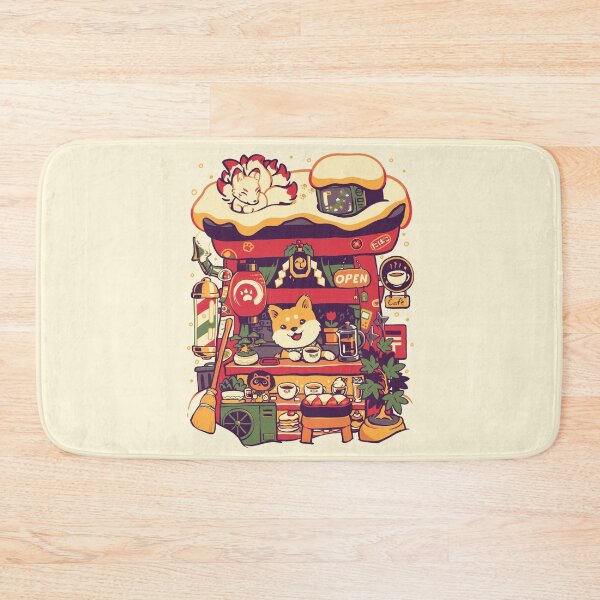 Item preview, Cozy Shiba Café designed and sold by g-a-m-e-o-v-e-r.