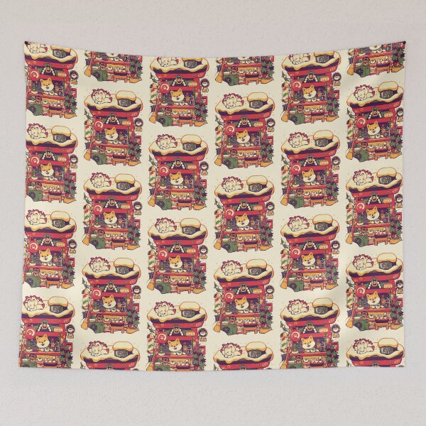 Item preview, Cozy Shiba Café designed and sold by g-a-m-e-o-v-e-r.