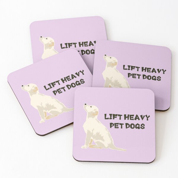 Item preview, Lift Heavy, Pet Dogs - Dog lovers designed and sold by natzshaw.