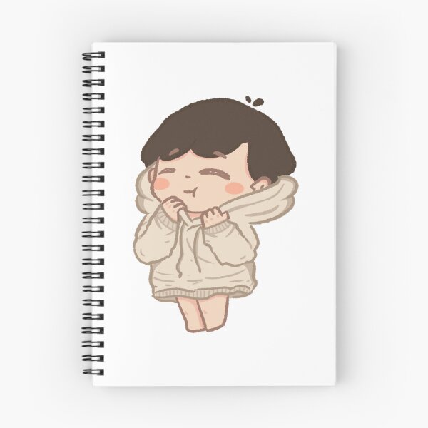 Item preview, Cozy Boyfriends Hoodie Cute Chibi Character designed and sold by Cosytalesart.