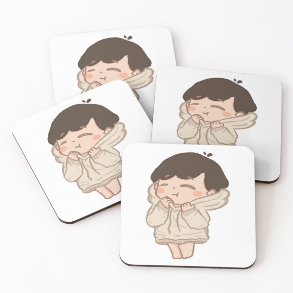 Item preview, Cozy Boyfriends Hoodie Cute Chibi Character designed and sold by Cosytalesart.