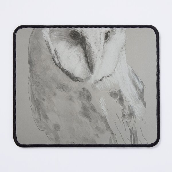 Item preview, Barn Owl in Black and white designed and sold by Nhojdraw.