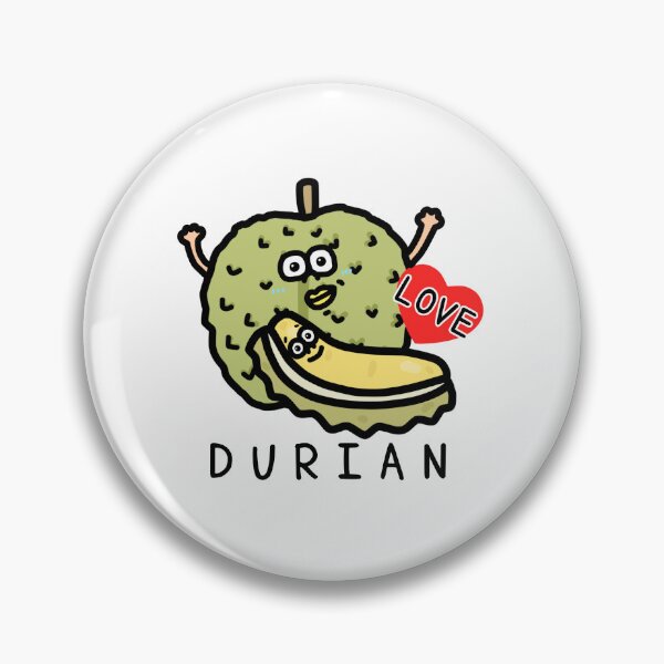 Item preview, Cute I LOVE DURIAN designed and sold by kanaehonkawa.