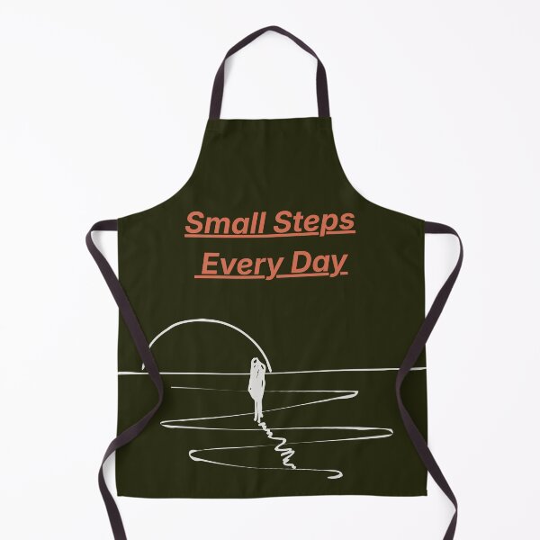 Item preview, Small steps every day motivational typography  designed and sold by Krishnacre8.