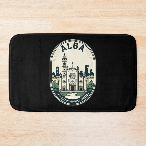 Item preview, Alba Italy City of Hundred Towers Vintage Travel designed and sold by k3rstman1.