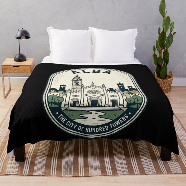 Item preview, Alba Italy City of Hundred Towers Vintage Travel designed and sold by k3rstman1.