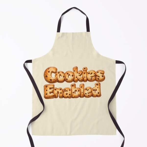 Item preview, Cookies Enabled – Funny JavaScript & Web Developer Design designed and sold by Nerd Romance Café.