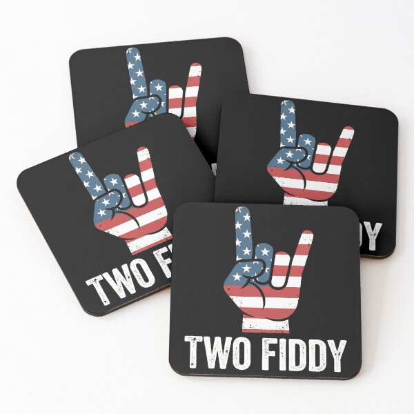 Item preview, Two Fiddy - 250th Anniversary 4th of July Patriotic USA Flag Hand designed and sold by CutOutIdols.