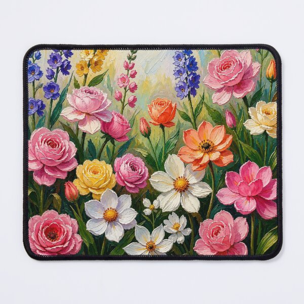 Item preview, Vibrant Garden flowers designed and sold by Judith Murphy.