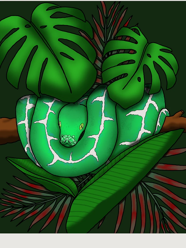 Aperçu 6 sur 6. Sweat à capuche oversize premium avec l'œuvre Python vert créée et vendue par DoodleScutes.