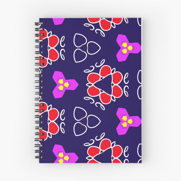 Item preview, Vibrant Navy and Red Be Word Mandala Design designed and sold by Tinsleybluebell.