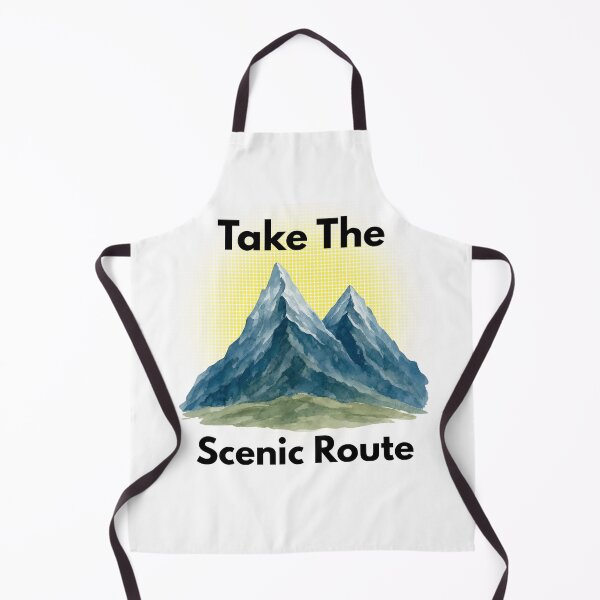 Item preview, Take The Scenic Route - Adventure Quote Series designed and sold by EclairArtShop.