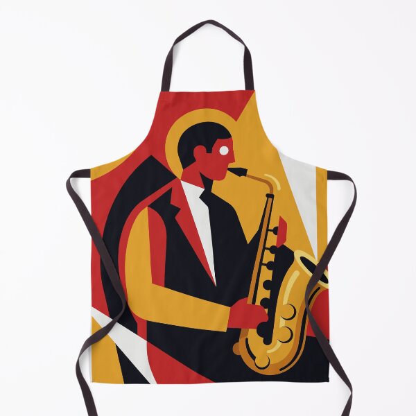 Item preview, Cubist Jazz Saxophone  – Modern Abstract Musician Art Tee designed and sold by paulo silveira.