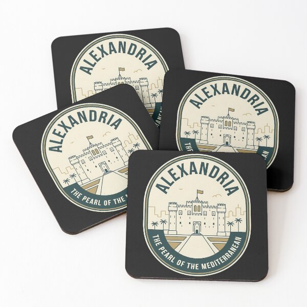 Item preview, Alexandria Egypt Pearl of the Mediterranean Vintage Travel designed and sold by k3rstman1.