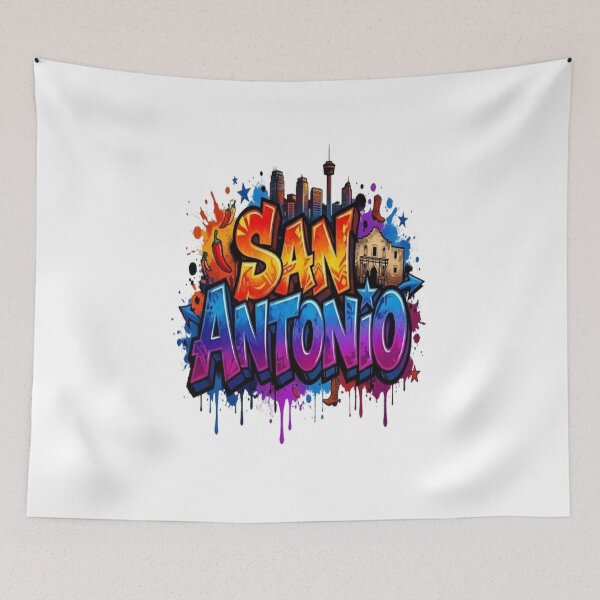 Item preview, San Antonio Graffiti Street Art designed and sold by GraffiCity.