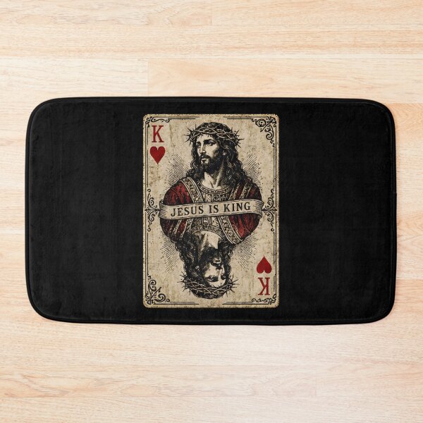 Item preview, Jesus King of Hearts Religious Faith Design designed and sold by Marblaes00.