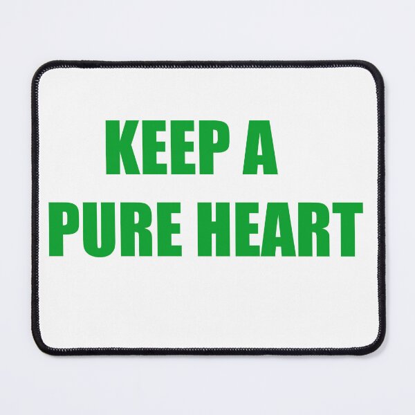 Item preview, Keep A Pure Heart Bold Text Typography Graphic designed and sold by MA-Apparel.