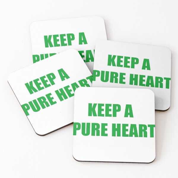 Item preview, Keep A Pure Heart Bold Text Typography Graphic designed and sold by MA-Apparel.