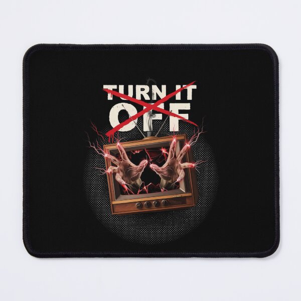 Item preview, Turn It Off, Horror TV Demon Hands Electric Vintage 80s Dark designed and sold by CryptReel.