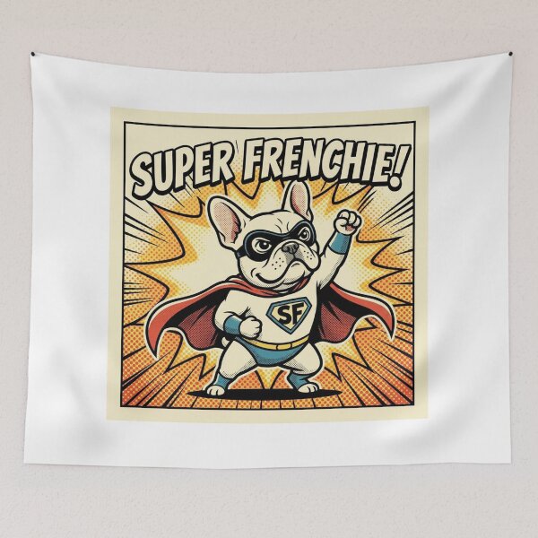 Item preview, Super Hero Frenchie designed and sold by DLFBOY66.